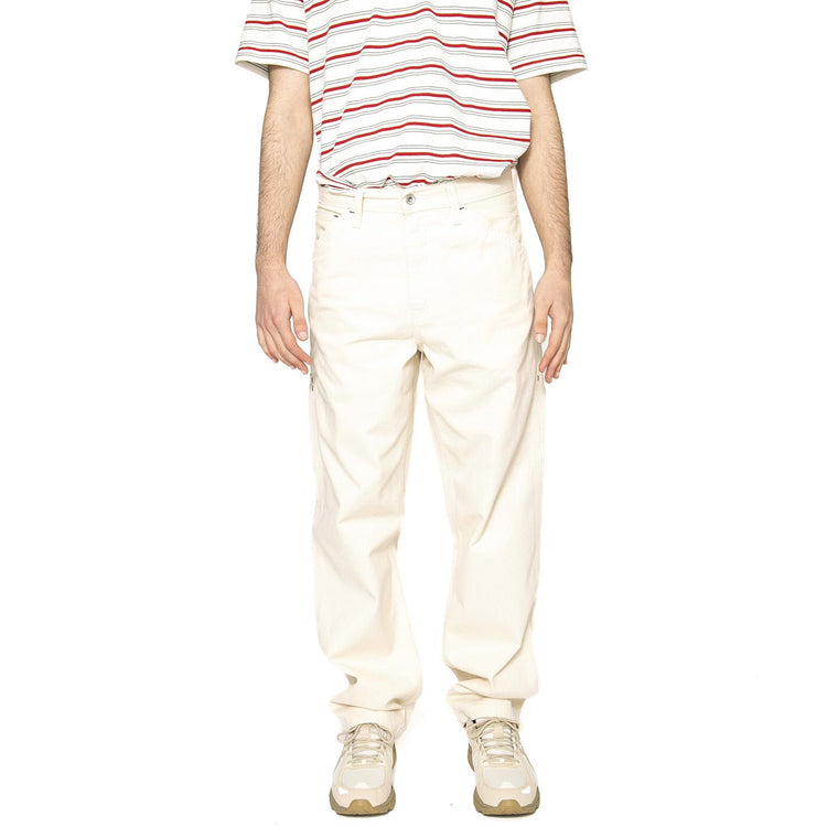 586 Loose Straight Carpenter Undyed Ecru Gre - Pantaloni Denim Jeans Uomo Beige 55849-0064  LEVIS 