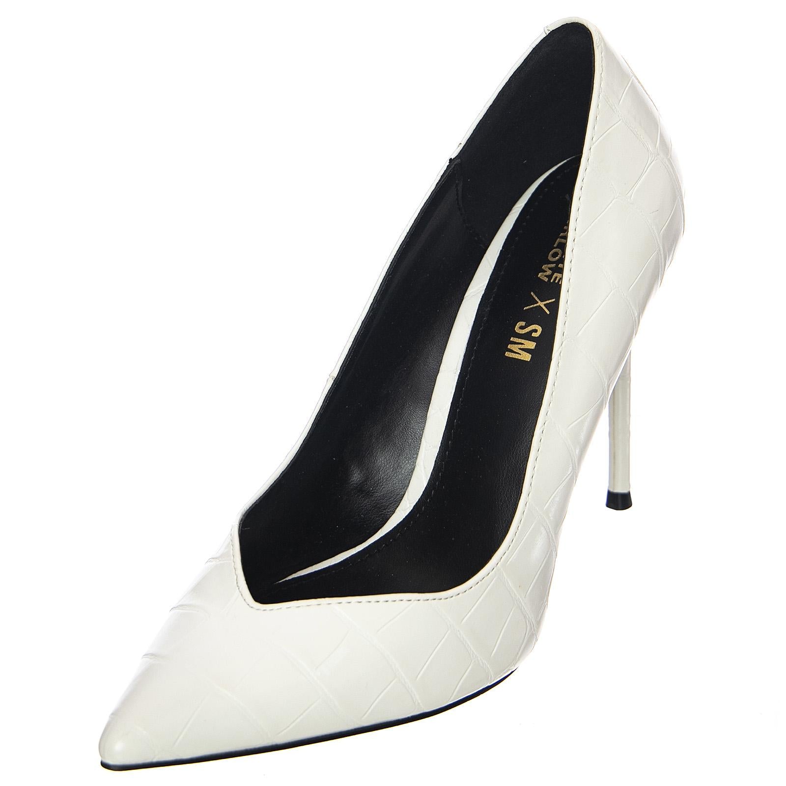  W-PRIN WHT CROCO  STEVE MADDEN 