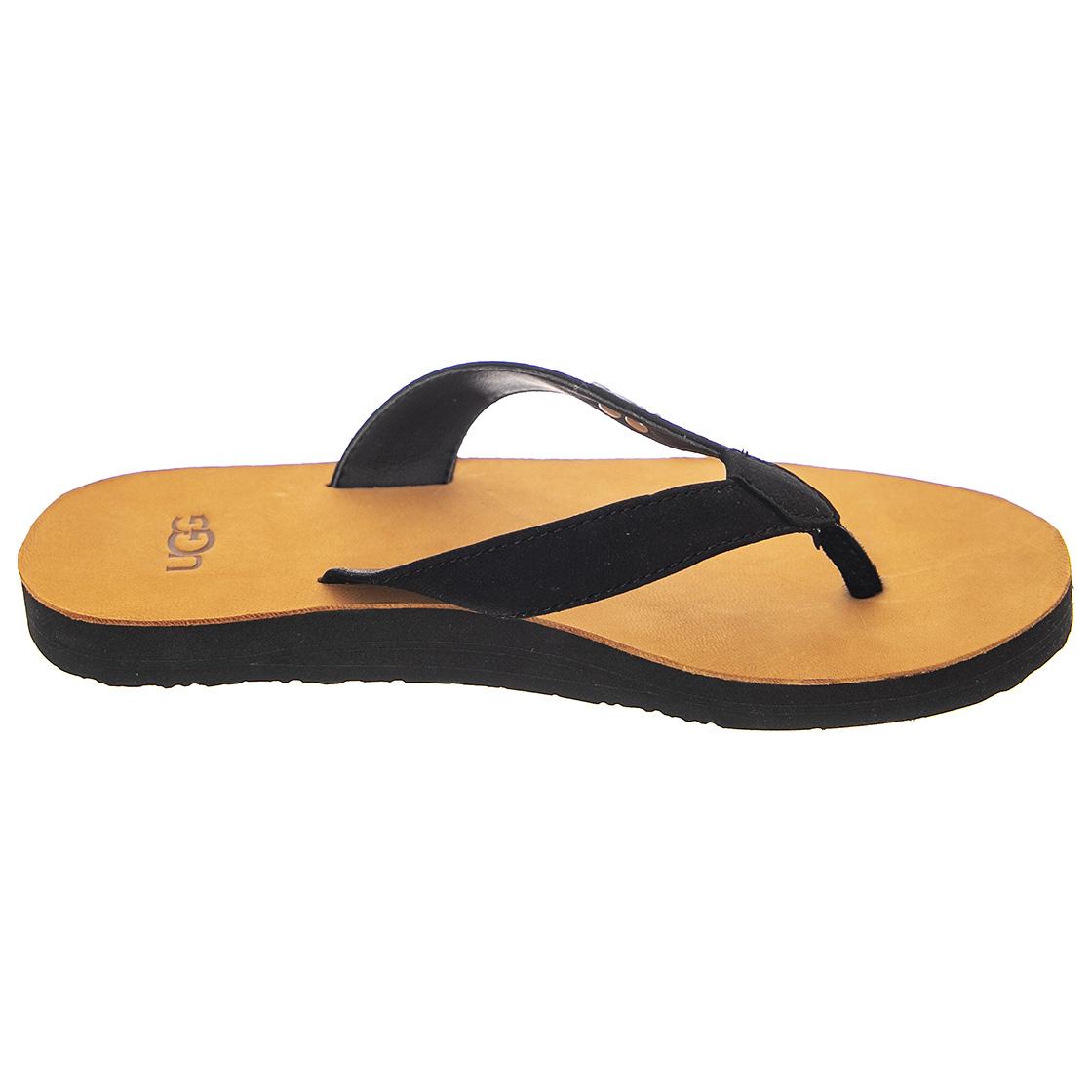 Womens Tawney Logo Black Sandals UGSTAWLBNCK1119997W  UGG 