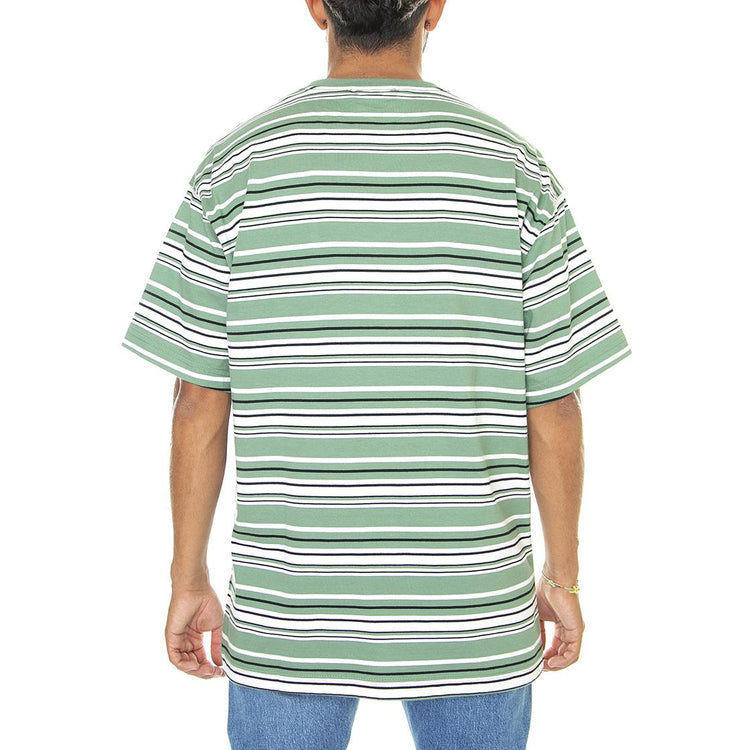 Westover Stripe Tee Dark Ivy - Maglietta Girocollo Uomo Verde / Multicolore DK0A4Y1PC971  DICKIES 