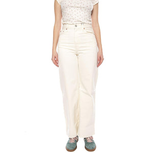 Ribcage Wide Leg H223 Polar Perimeter - Pantaloni Donna Beige A6081 0009 LEVIS 