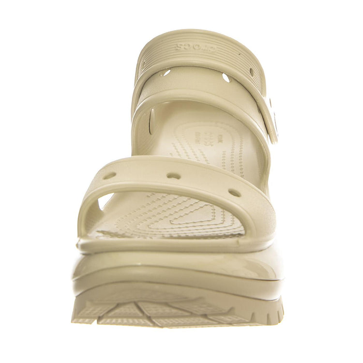 Classic Mega Crush Sandal W-BONE - Sandali Donna Beige CR.207989-BONE  CROCS 
