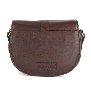 Laire Leather Saddle Bag Dark Brown - Borsa a Tracolla Marrone 222MLBA0349-BR71  BARBOUR 