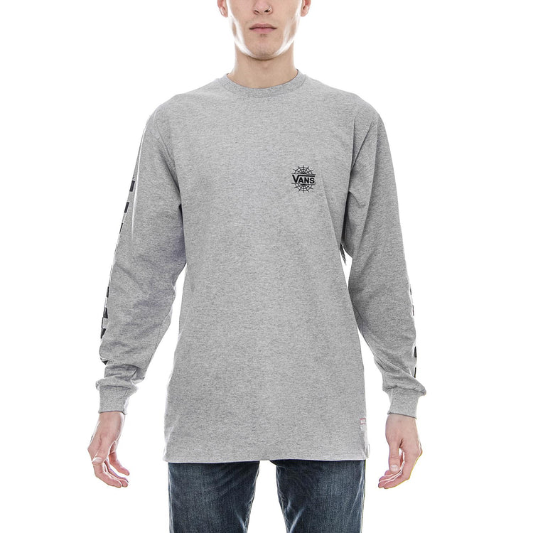 MN VANS X MARVEL SPIDERMAN LS T-SHIRT Athletic Heather VA3HRYATH  VANS 