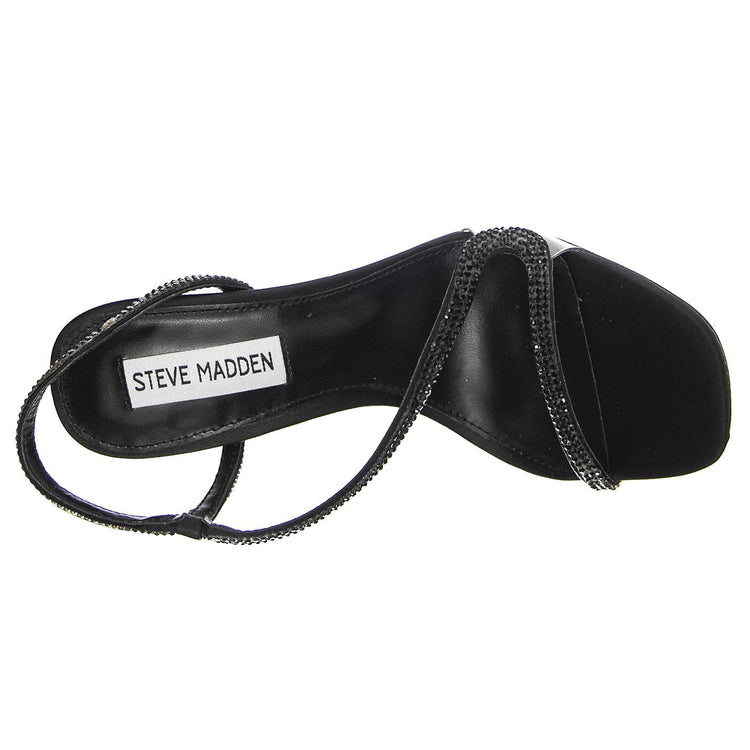 Natalia-R Blk Crystal - Sandali Donna Neri SMSNATALIA-R-BLK  STEVE MADDEN 