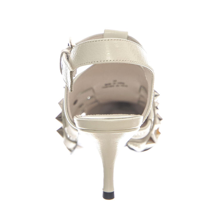 Rocked Ivory Crinkle Silver - Sandali Donna Bianchi JC-ROCKEDYVO  JEFFREY CAMPBELL 