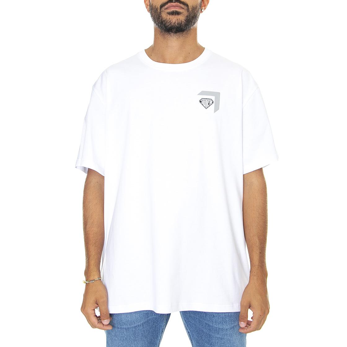 Depth Tee White - Maglietta Girocollo Uomo Bianca 22WITS08-WHITE  IUTER 