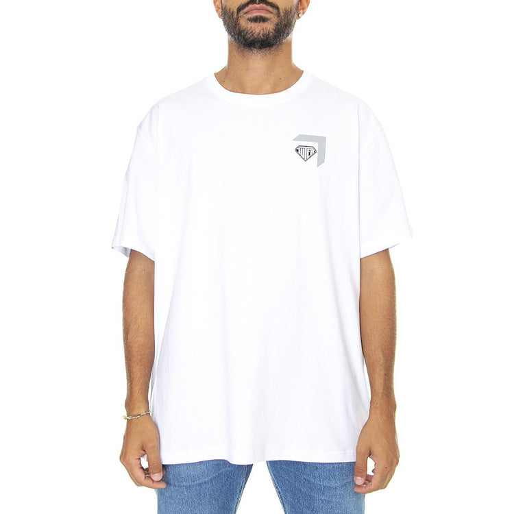 Depth Tee White - Maglietta Girocollo Uomo Bianca 22WITS08-WHITE  IUTER 