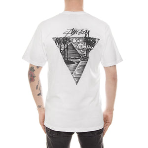 GIZA TEE WHITE 1904014-WHITE  STUSSY 