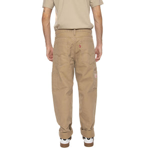 568 Loose Straight Caarpenter Tiger's Eye Can Brown - Pantaloni Uomo Marroni 55849-0067 . LEVIS 
