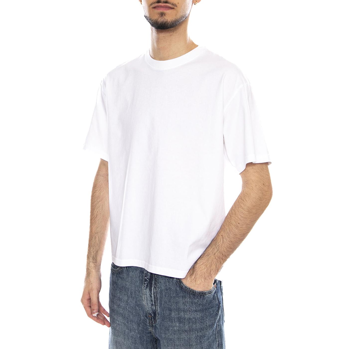 Boxy SS Tee - Garment Dye Jet Black - Maglietta Girocollo Uomo Bianca 0049F 0001 LEVIS 