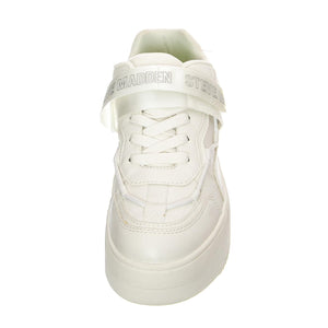 Off Court White / White - Scarpe Stringate Profilo Basso Donna Bianche SMPOFF COURT-WHT  STEVE MADDEN 