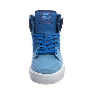 Kids Vaider Cornestone 430 Sneakers - Blue Gradient / White - Scarpe Profilo Alto Bambino Blu 58200-430-M-430  SUPRA 