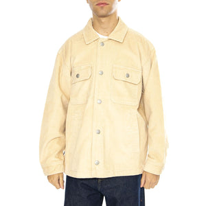 Benny Cord Shirt Jacket Irish Cream - Giacca Uomo Beige 121160050-IRC  OBEY 