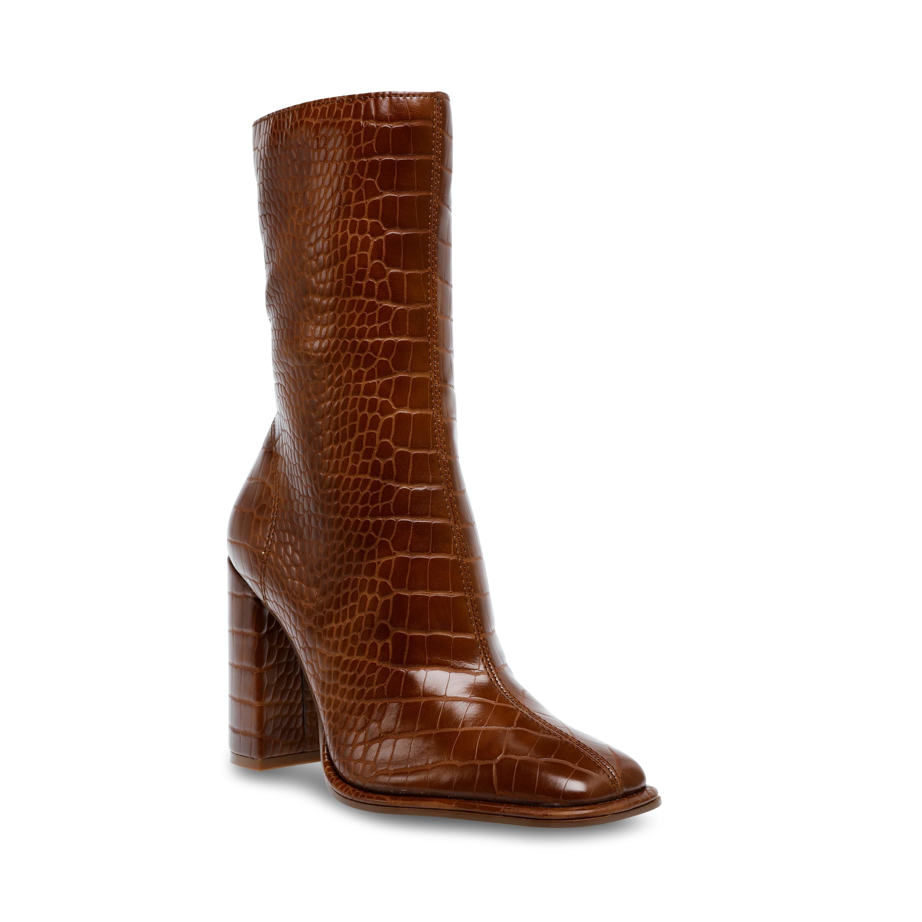 Foremost Brn Croco - Stivaletti Donna Marroni SMSFOREMOST-BRN  STEVE MADDEN 