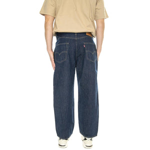 Stay Loose Pleated Crop Big Cap LTWT Dark Indigo Flat Finish - Pantaloni Denim Jeans Uomo Blu 39957-0010  LEVIS 