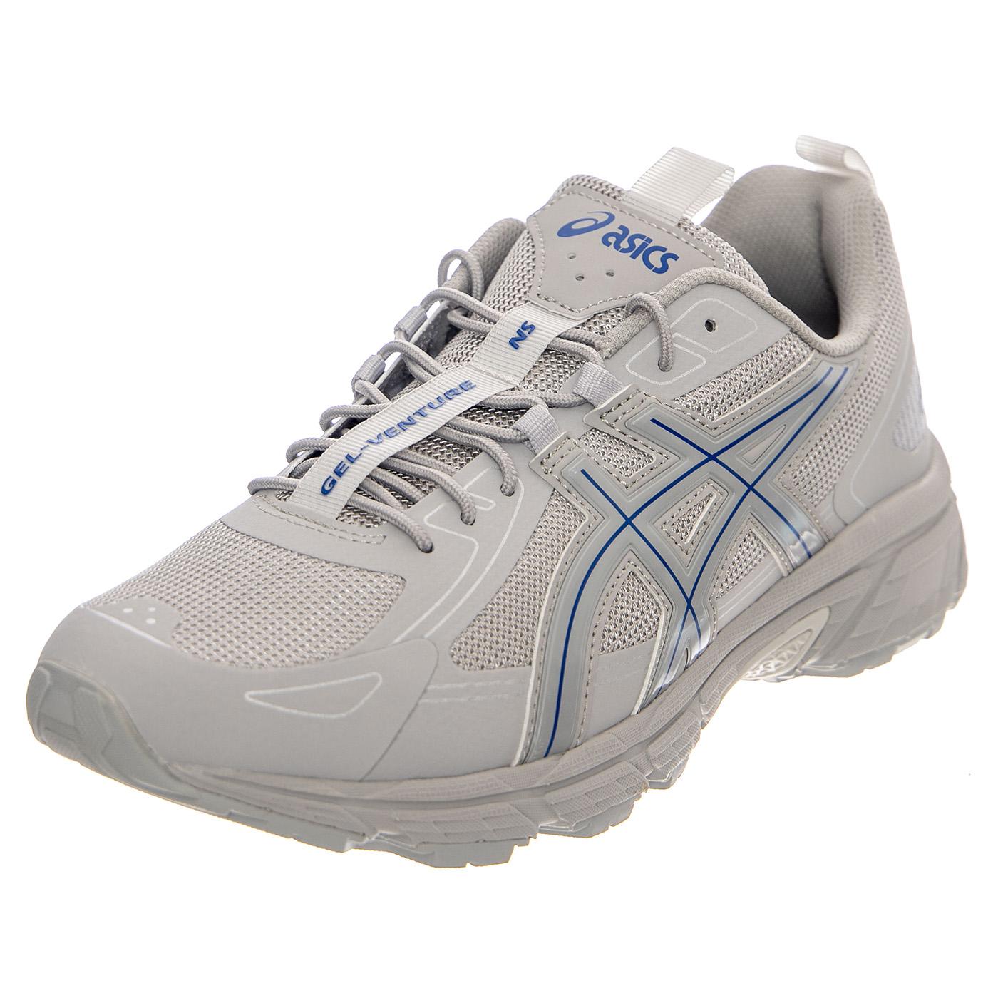 Gel-Venture 6 NS Cement Grey / Cement Grey - Scarpe Stringate Profilo Basso Uomo Grige 1203A303-020  ASICS 