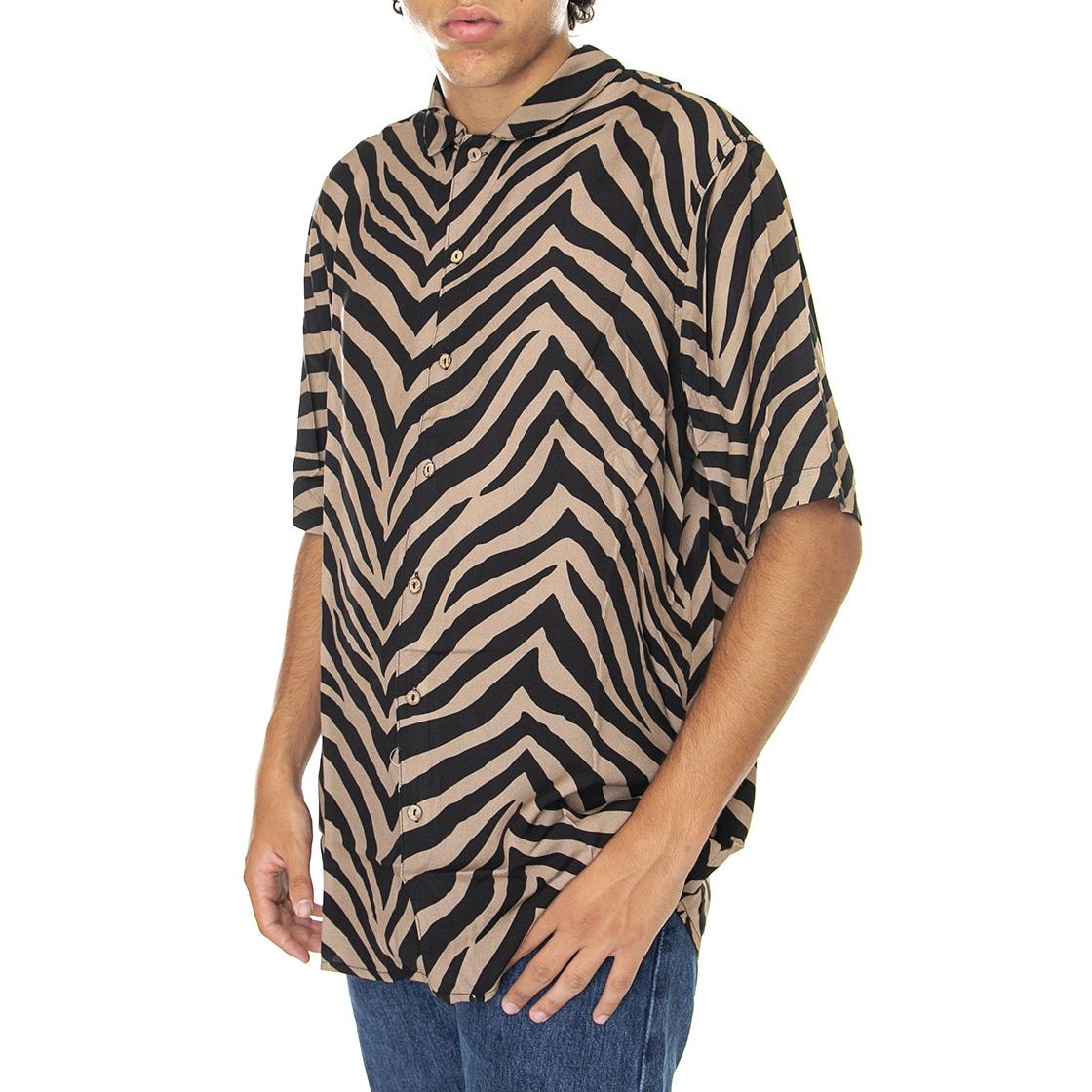 Mens Zeb Multicolored Short-Sleeve Shirt TOCO308  TOOCO 