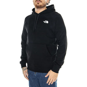 M Simple Dome Hoodie Tnf Black - Felpa con Cappuccio Uomo Nera NF0A7X1JJK31  THE NORTH FACE 