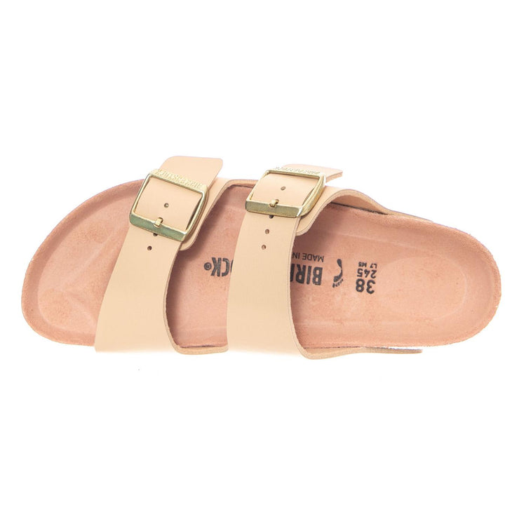 Arizona Triples Birko Flor Narrow Fit New Beige / Pink Clay - Sandali Donna Beige 1031525 NBPC BIRKENSTOCK 
