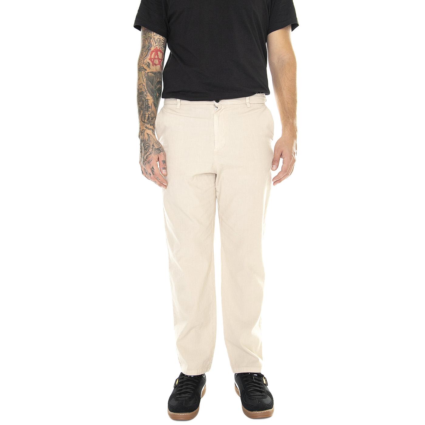 Pieterson shell - Pantaloni Uomo Beige 330928-569  ELVINE 