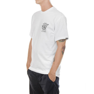 MN TIED TONGUE White VA36FPWHT  VANS 