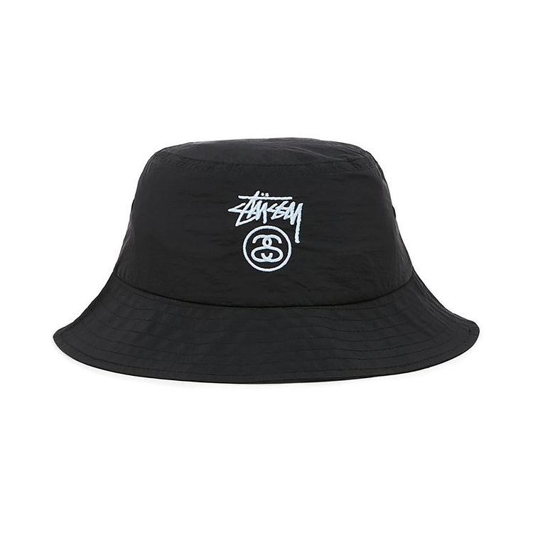 CRUSHABLE STOCK LOCK BUCKET BLACK 132879-BLAC . STUSSY 