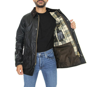 SL Bedale Wax Sage - Giacca Invernale Uomo Verde 222MMWX1758-SG92  BARBOUR 