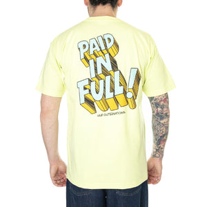 Master Plan S/S Tee Lime - Maglietta Girocollo Uomo Verde TS01942-LIME  HUF 