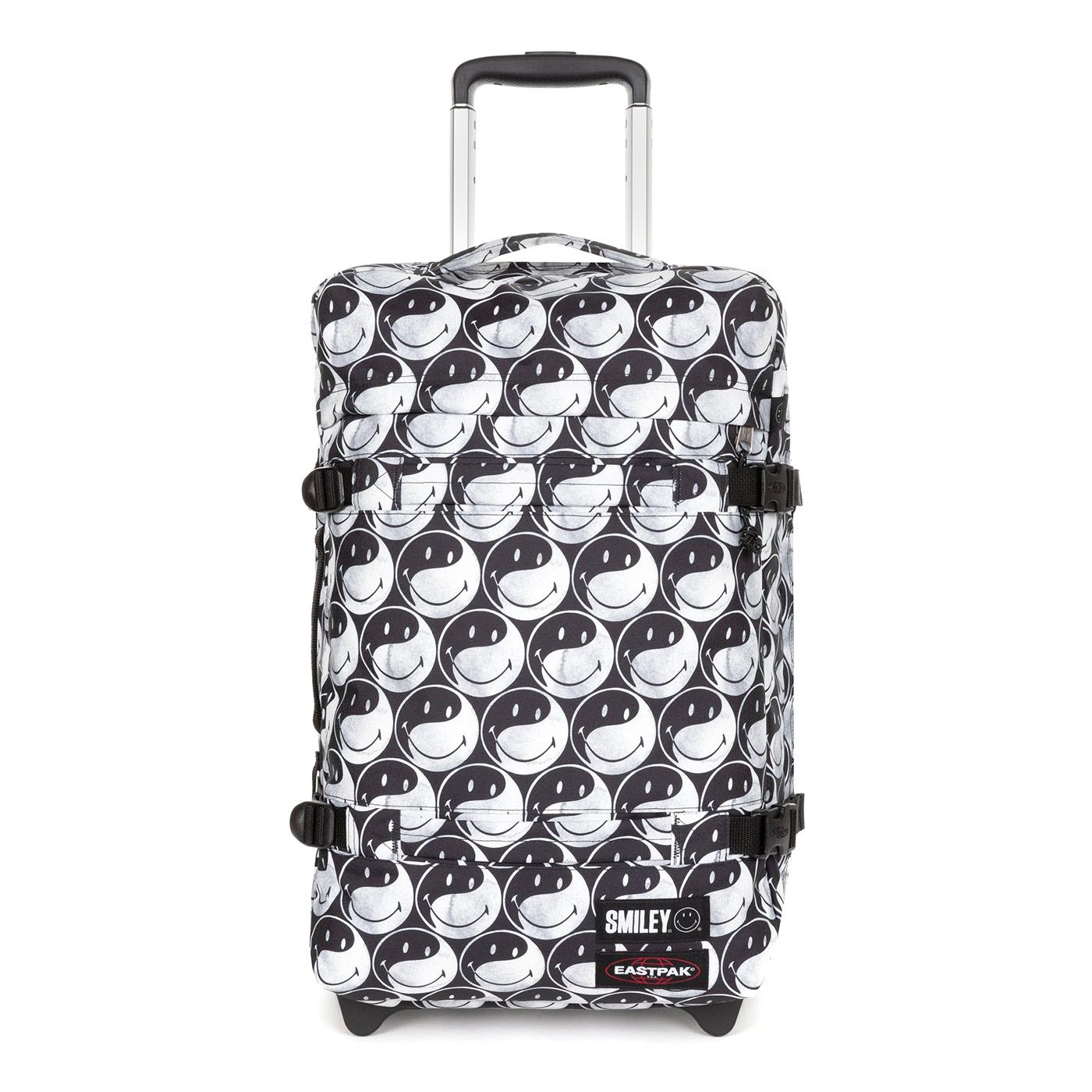 Transit'R S Smiley YY Black - Valigia Trolley Multicolore EK0A5BA75K21  EASTPAK 