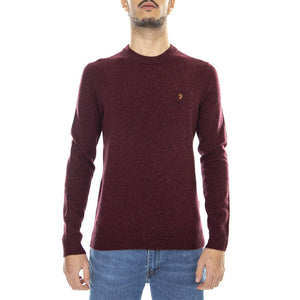 Birchall - Maglione Girocollo Uomo Bordeaux / Farah Red F4GFB042-626  FARAH 