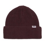 Bold Organic Beanie Plum Perfect - Gorro de Punto Burdeos Hombre OBEY