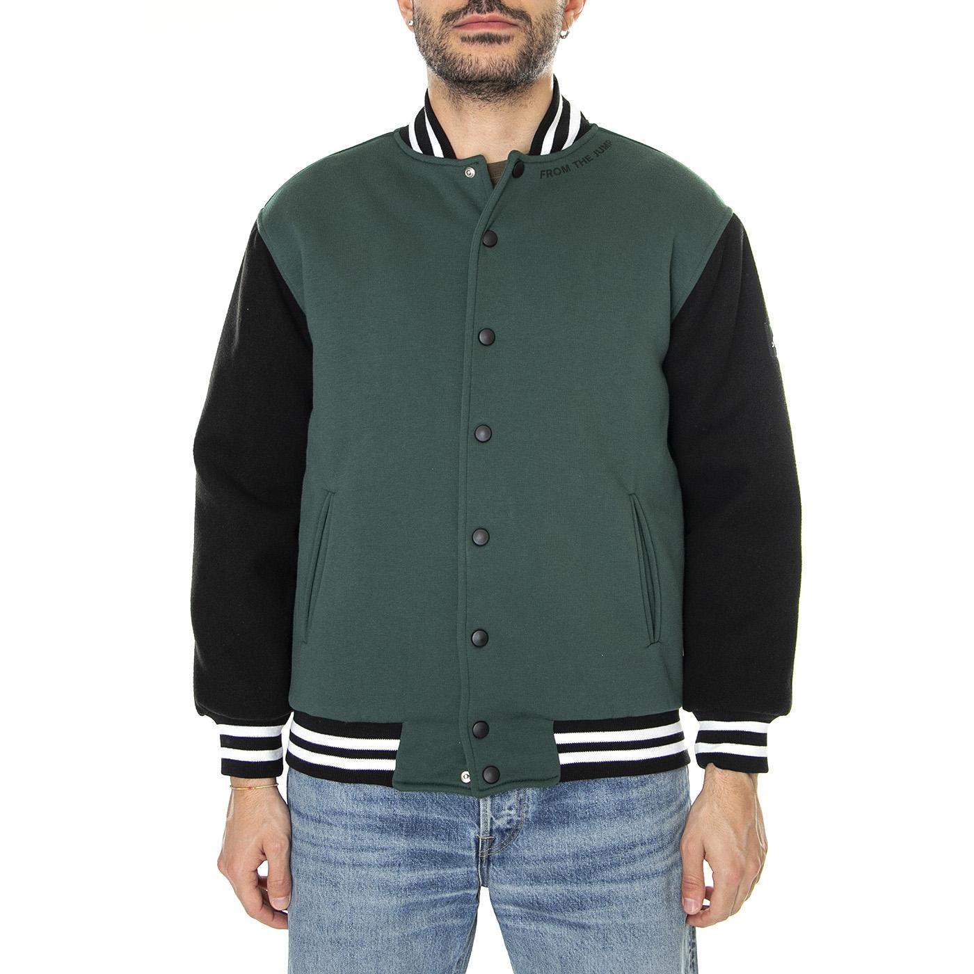 M' Bomber College Pine - Giacca Estiva Uomo Verde KAF22UBMJ104-133  KANGOL 