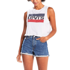 GRAPHIC CROP TANK SPORTSWEAR LOGO TANK WHITE 39810-0000  LEVIS 