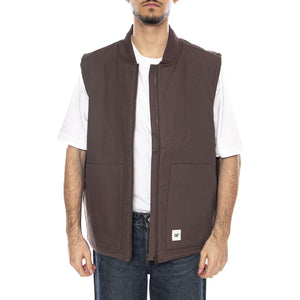 Classic Canvas Vest -- Gilet Uomo Marrone 6040102 19-0912 CAT 