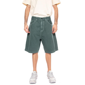 Brandon Short Velvet Green - Bermuda Uomo Verdi I036504 3GD4J CARHARTT WIP 