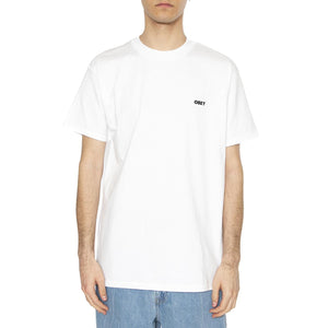 Obey Make Art Not War Tee White - Maglietta Girocollo Uomo Bianca 165264062-WHT  OBEY 