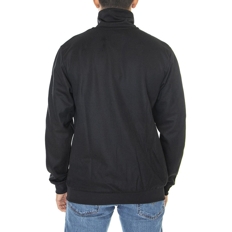 Beckenbauer Ttrack Tops - Felpa Collo Alto con Zip Uomo Nera H09112  ADIDAS 