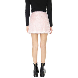  MRCWEAVERSKIRT-PINK  MOTEL ROCKS 