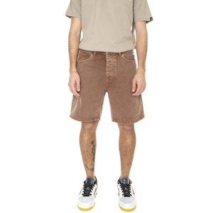 Newel Short Tamarind Worn Washed - Bermuda Uomo Marroni I029149-1CNWD  CARHARTT WIP 