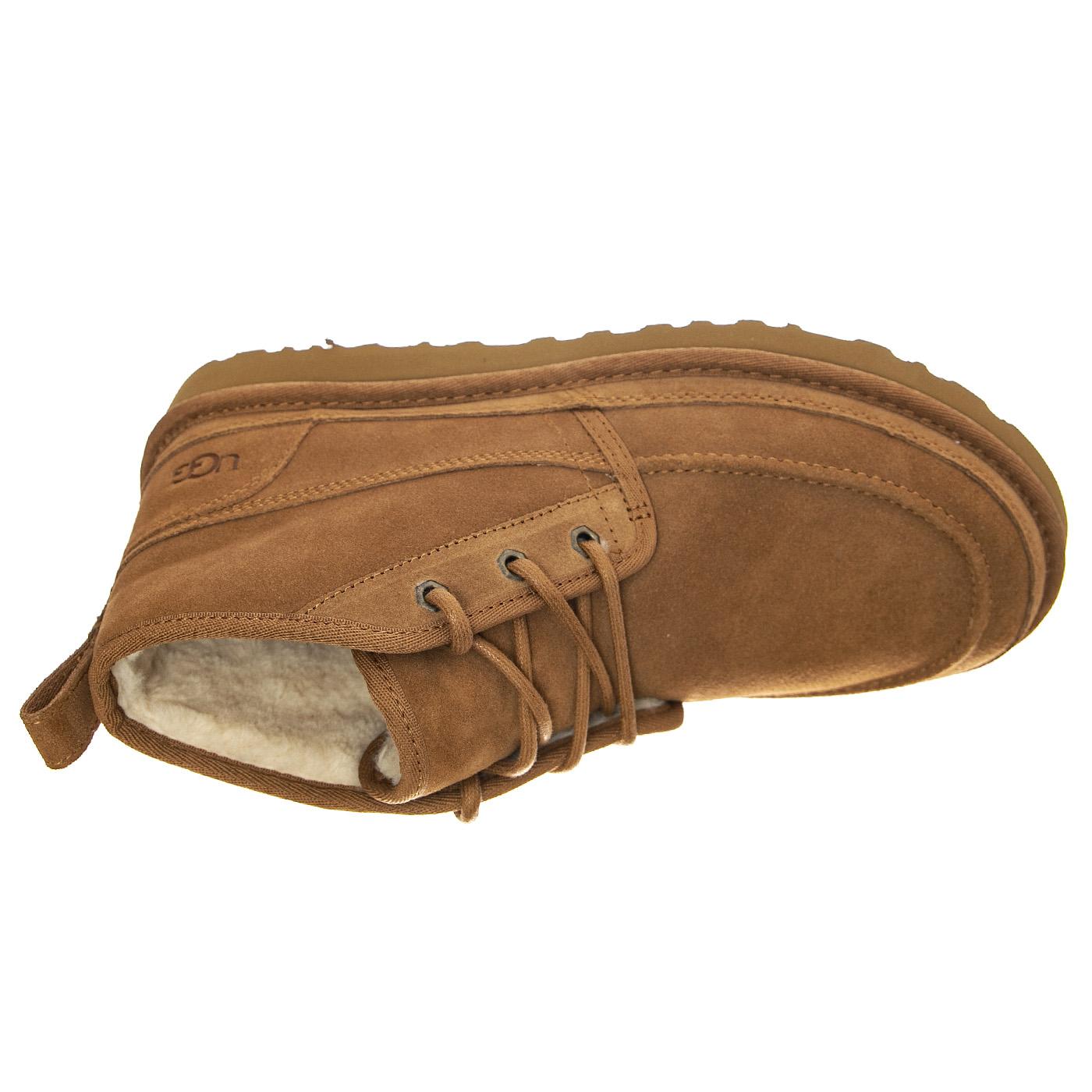 Neumel Moc Chestnut - Scarpe Stringate Profilo alla Caviglia Uomo Marroni UGMNEUMMCHE1121645M  UGG 