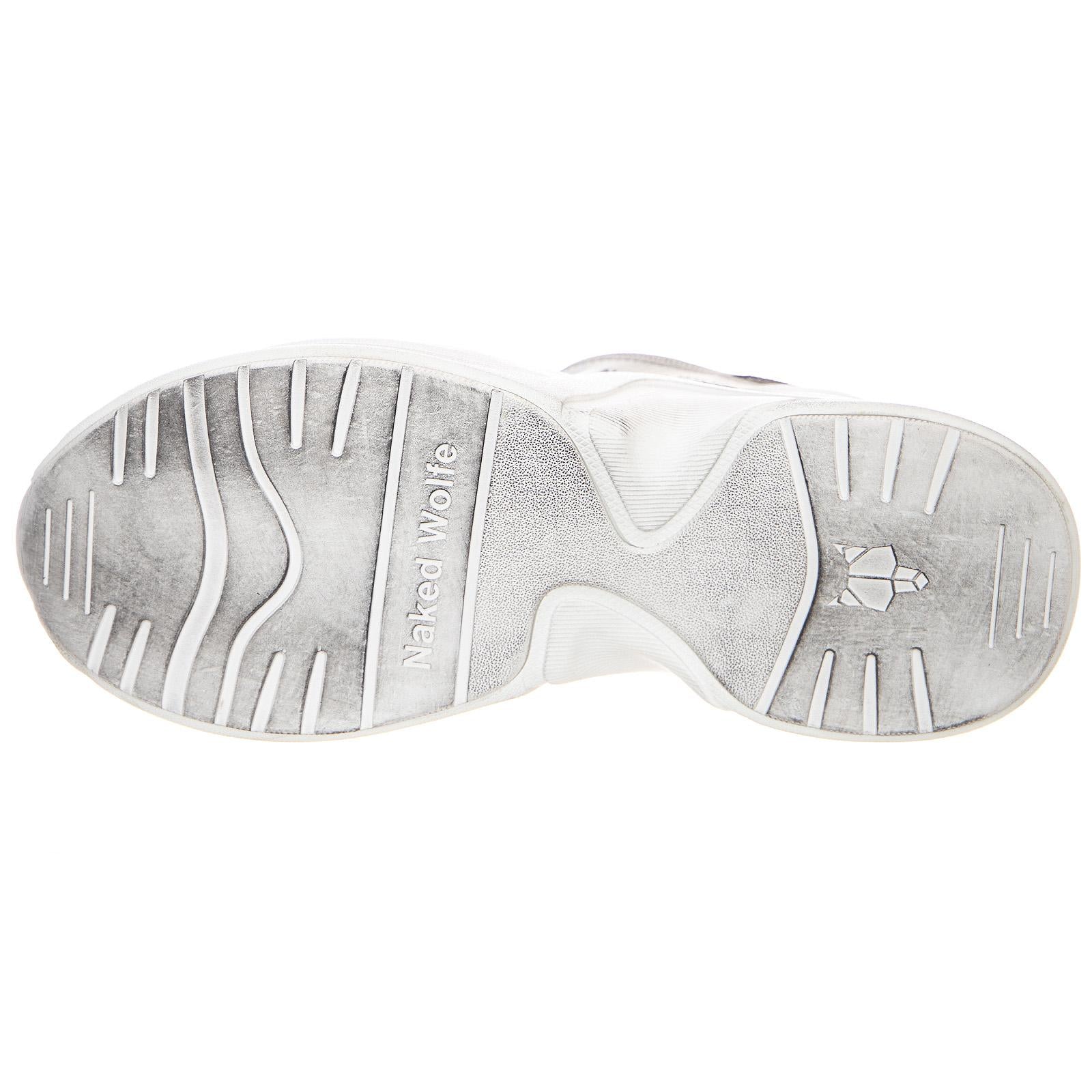 Titan Sneakers - Dirty White - Scarpe Profilo Basso Uomo Bianche NWMTITAN-WHT  NAKED WOLFE 