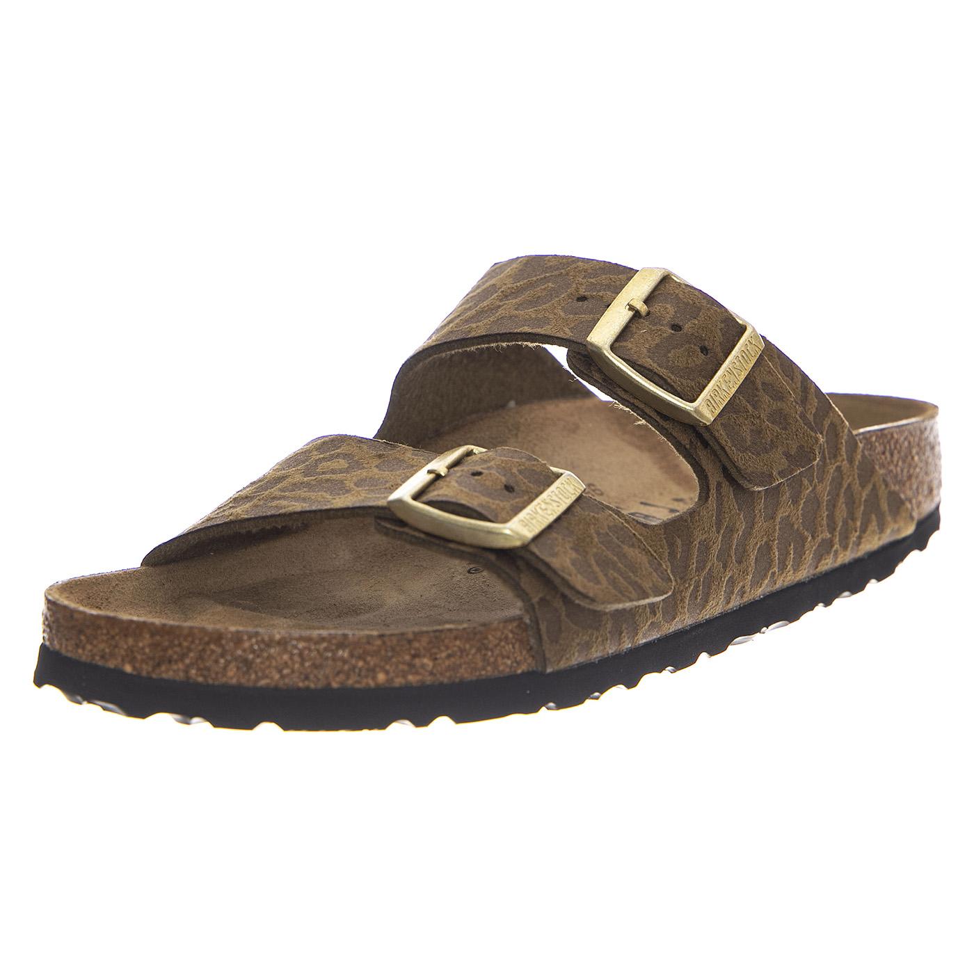 Arizona Bs Syn leo Khaki Narrowr Fit - Sandali Donna Multicolore 1030586  BIRKENSTOCK 
