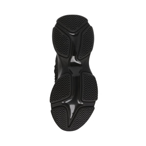 Mac Blk / Blk  Scarpe Stringate Profilo Basso Donna Nere SMPMAC-BLKBLK  STEVE MADDEN 