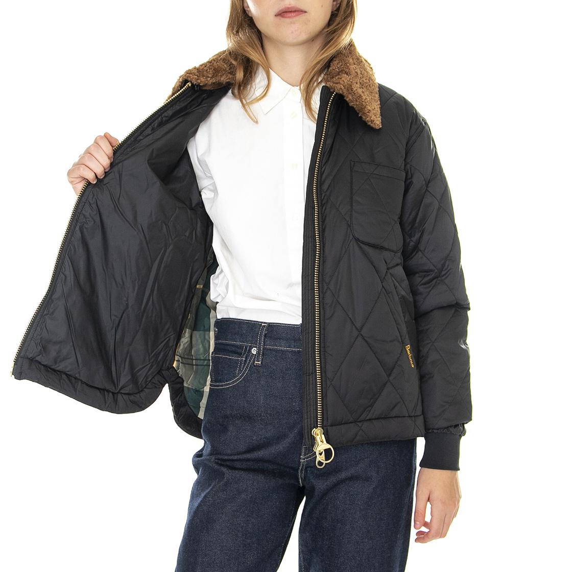 Vaila Quilt Black Ancient - Giacca Invernale Donna Nera LQU1498BK91  BARBOUR 