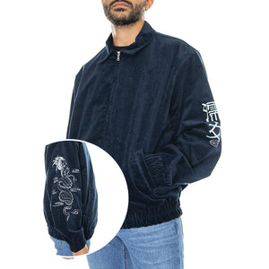 Midnight Jacket Navy Blazer - Giacca Invernale in Velluto Uomo Blu I031075.NYB.67.-NYB.67  EDWIN 