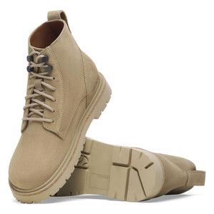 Highwood Lace Mid Men taupe, Suede Leather - Stivaletti Profilo alla Caviglia Uomo Beige 1028920  BIRKENSTOCK 