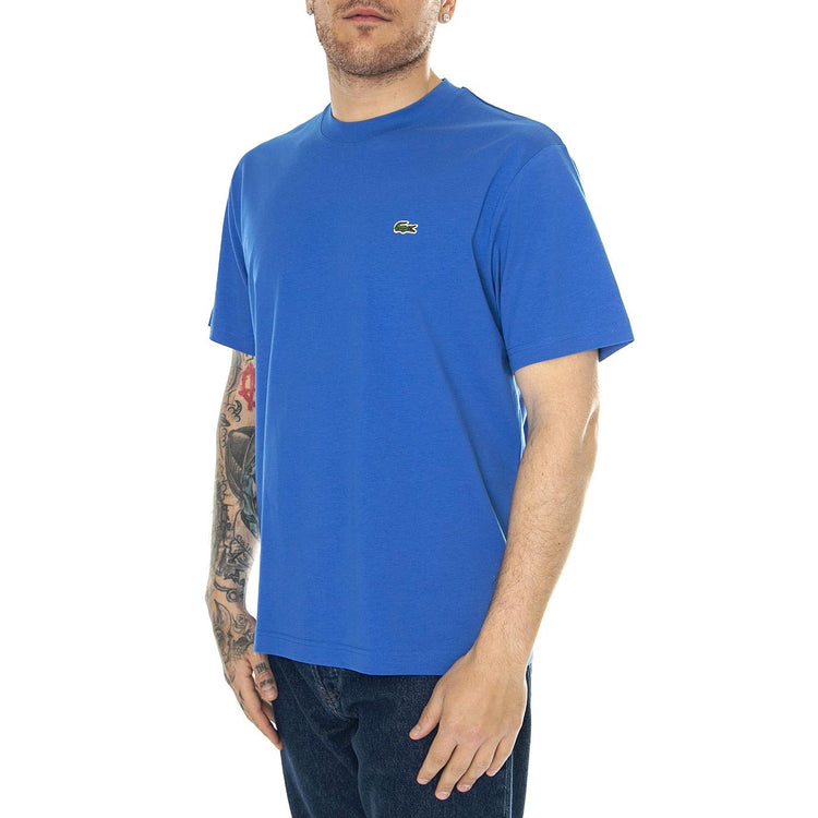 T-Shirt IXW Blue - Maglietta Girocollo Uomo Blu TH7318-IXW  LACOSTE 