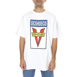 DC x Venture Awakeco HSS WBB0 - Maglietta Girocollo Uomo Bianca ADYZT05122-WBB0  DC 