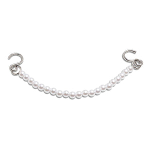 Pearl Strap Chain - Charm per Calzature Crocs Bianco CR.4251 JIB-UCOL  CROCS 